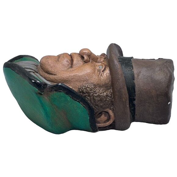 1986 Bill Sykes Legends Chalkware Head Reproduction Bossons Style England - Picture 4 of 6